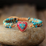 Pulsera Love Jaspe Imperial 