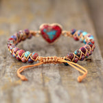 Pulsera Love Jaspe Imperial 